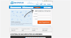 Desktop Screenshot of bw-spion.de